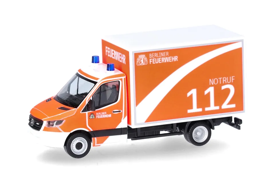 herpa-mercedes-sprinter-koffer-modellauto-1-87-berliner-feuerwehr image 1