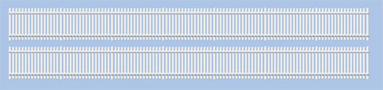 peco-ratio-244-gwr-streckenzaun-wei-spur-n-476mm image 1