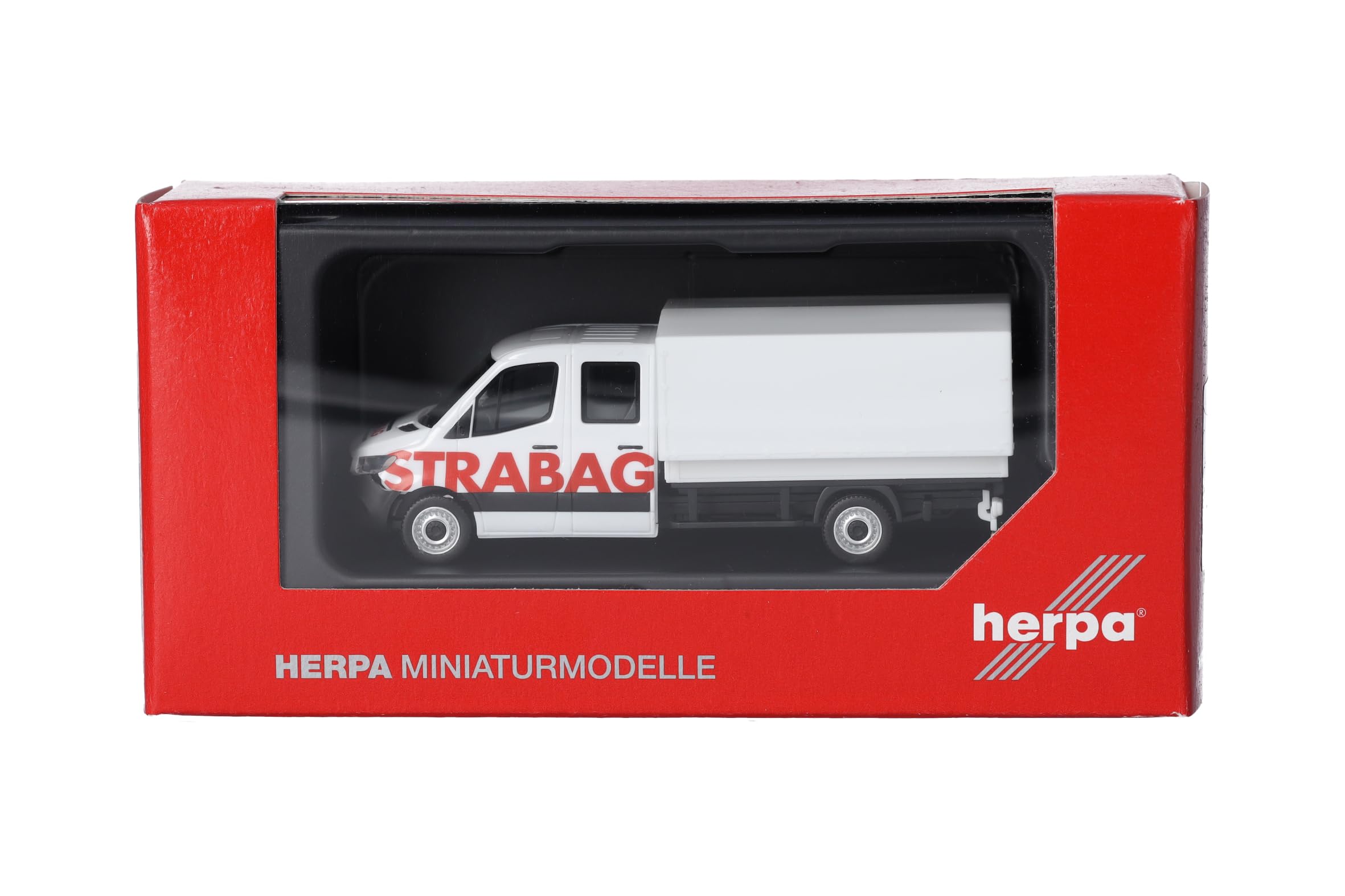 herpa-mercedes-sprinter-18-pritsche-modellauto-1-87-strabag image 5