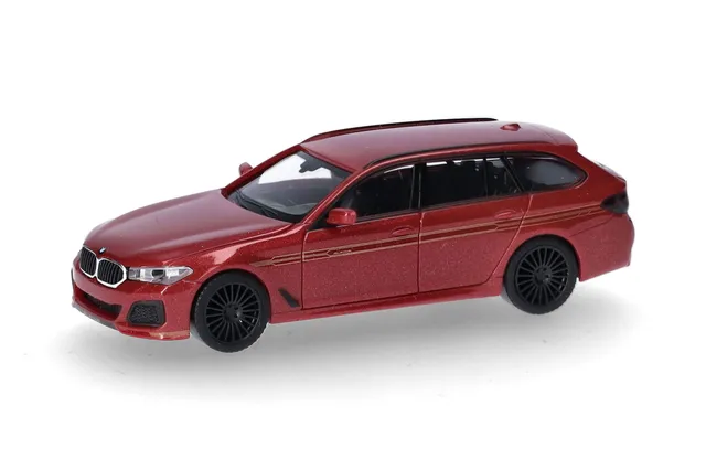 herpa-cars-bmw-alpina-b5-touring-modellauto-1-87-firered image 1