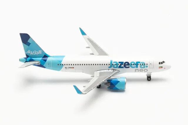 herpa-wings-airbus-a320neo-flugzeugmodell-1-500-jazeera image 1