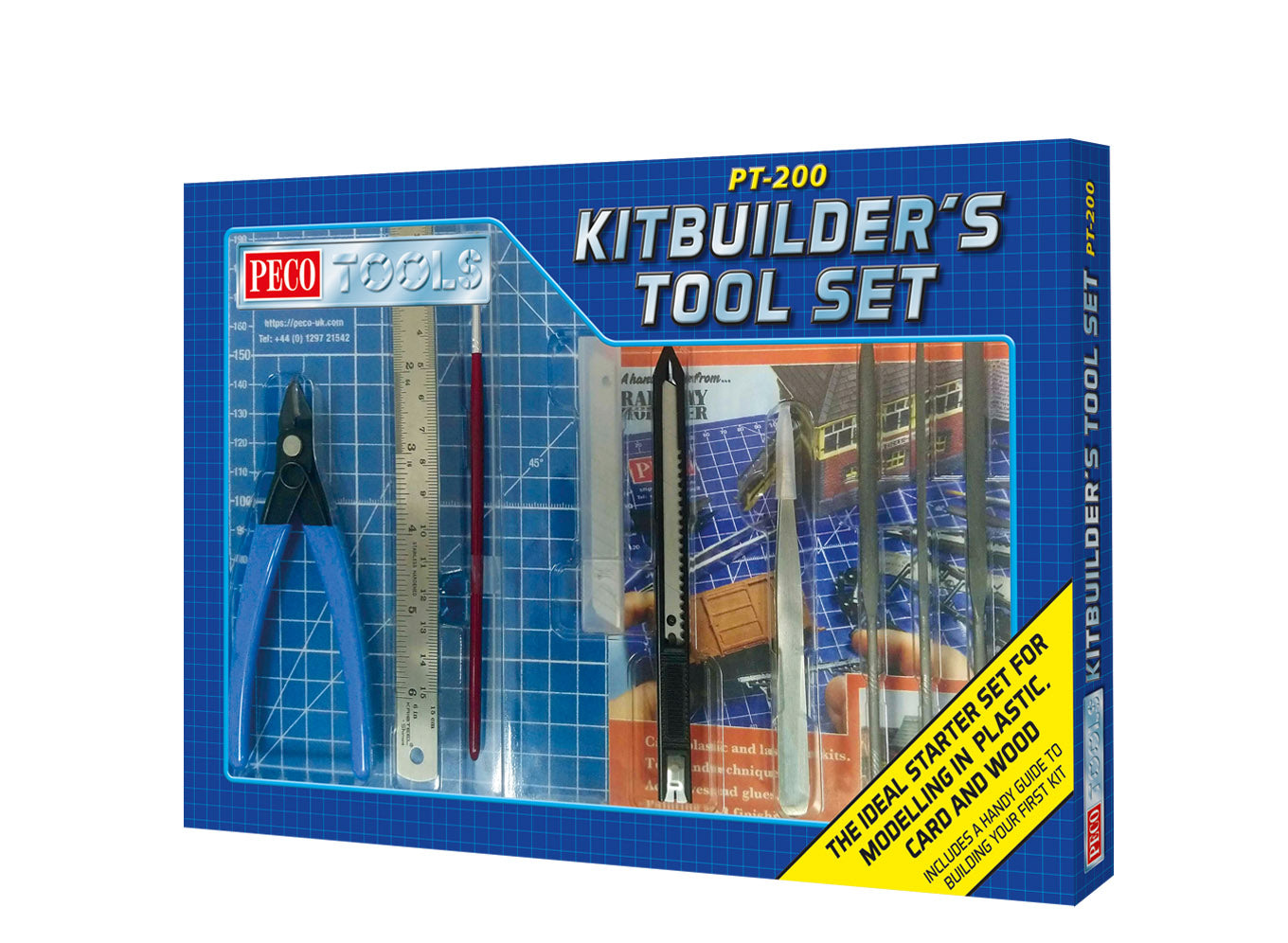 peco-pt200-kit-builder-werkzeugset-9-teilig-modellbau image 1