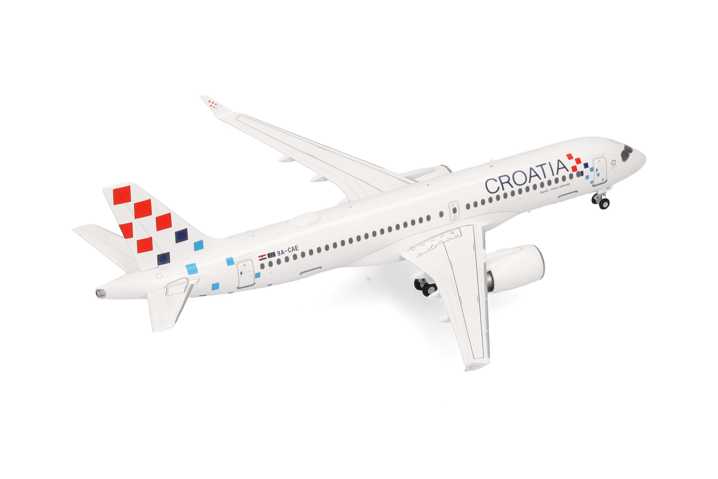 herpa-wings-croatia-a220-300-modellflugzeug-1-200-metall image 3