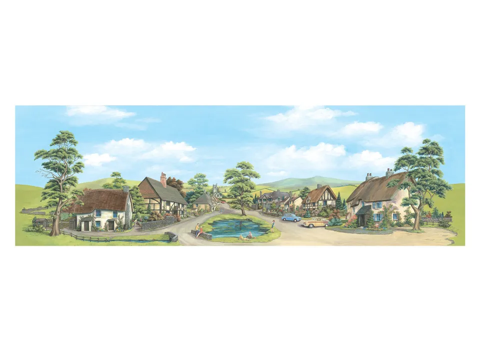 peco-sk15-hintergrund-dorf-mit-teich-kulisse-hintergrund image 1