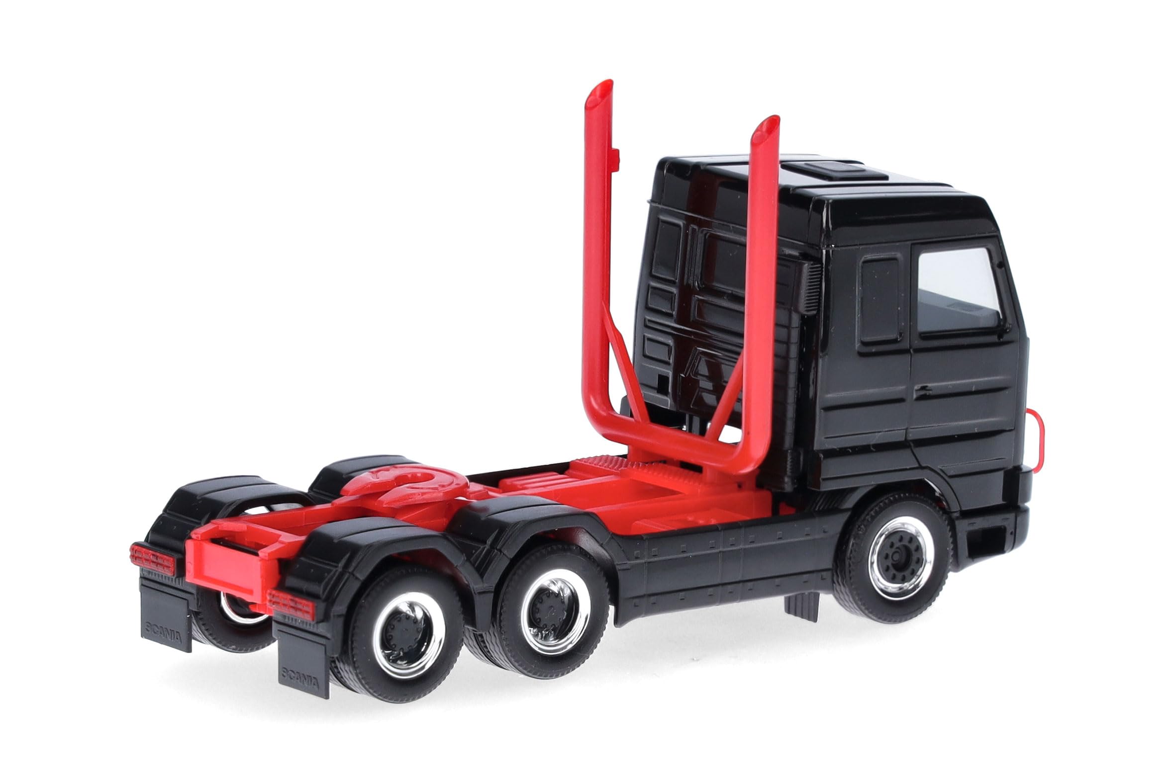 herpa-scania-143-streamline-zugmaschine-lkw-modell-1-87-schwarz image 2