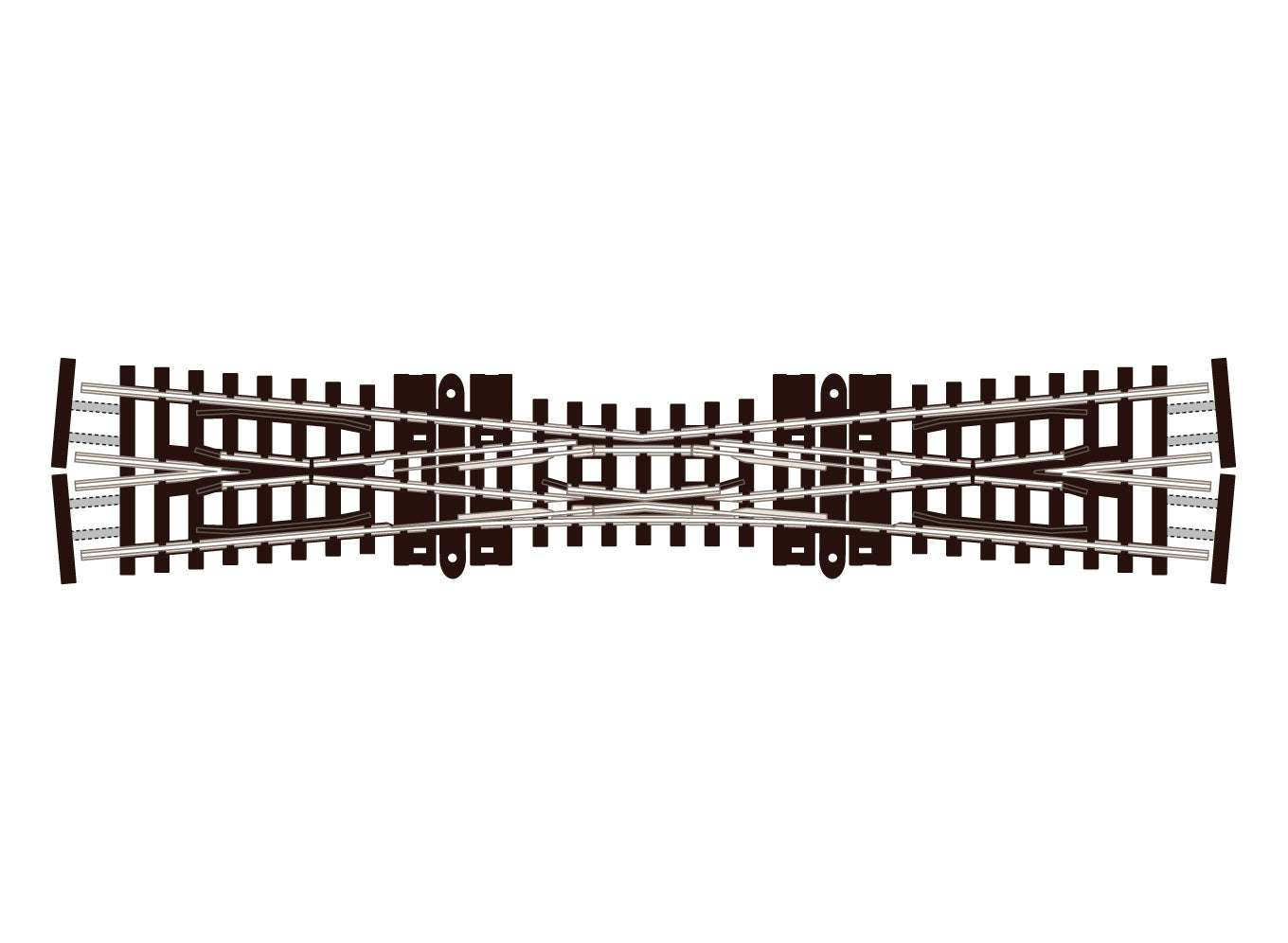 peco-sl380f-kreuzungsweiche-n-code-55-single-slip image 1