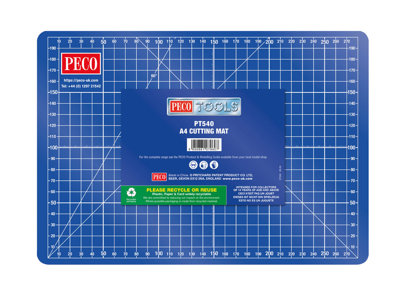peco-pt540-schneidematte-a4-selbstheilend-modellbau image 1