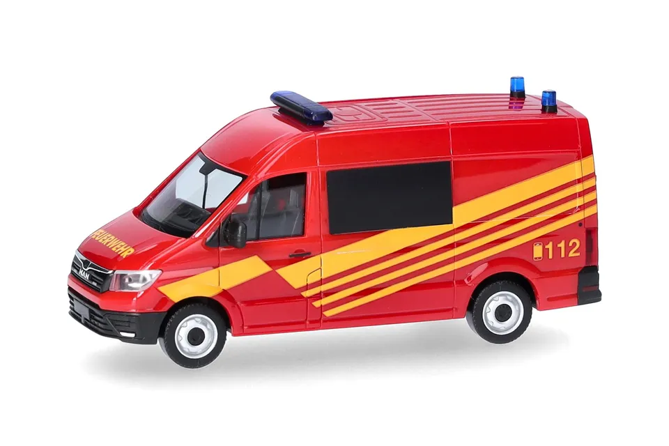 herpa-man-tge-halbbus-hochdach-feuerwehr-einsatzfahrzeug-1-87 image 1