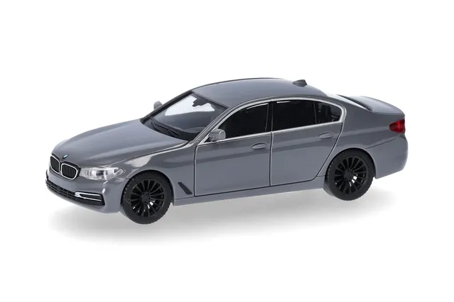 herpa-bmw-5er-g30-limousine-modellauto-1-87-nardograu image 1
