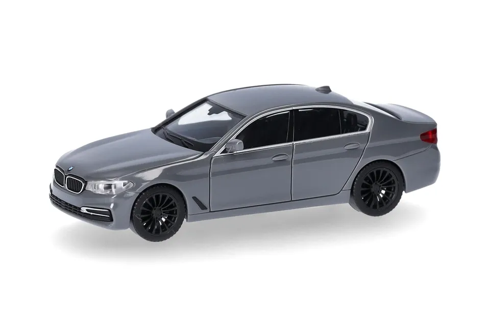 herpa-bmw-5er-g30-limousine-modellauto-1-87-nardograu image 1