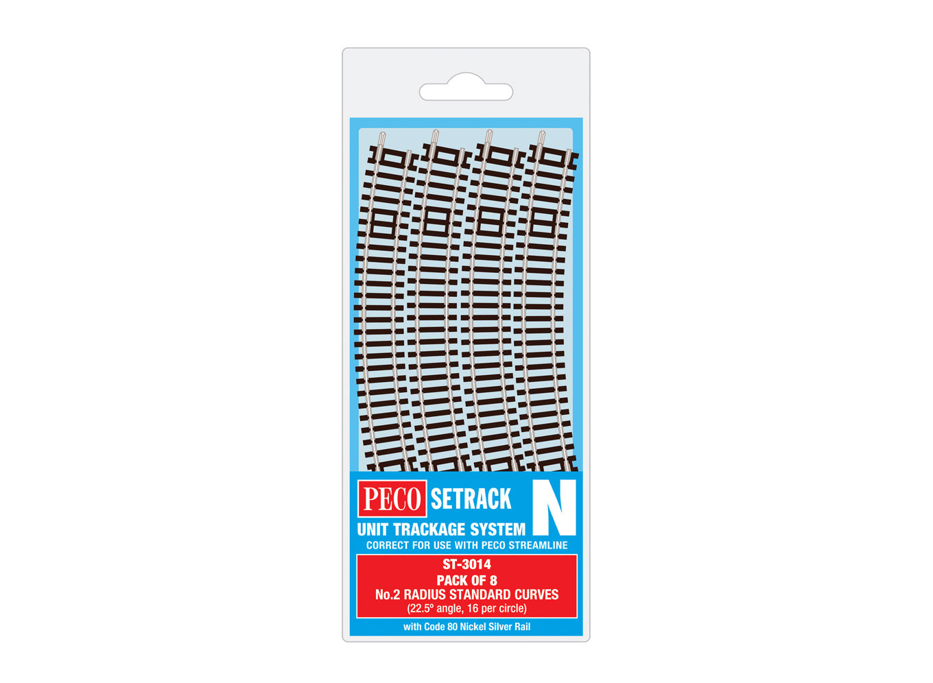 peco-st3014-setrack-gleisbogen-n-radius-2-8-st-ck image 1