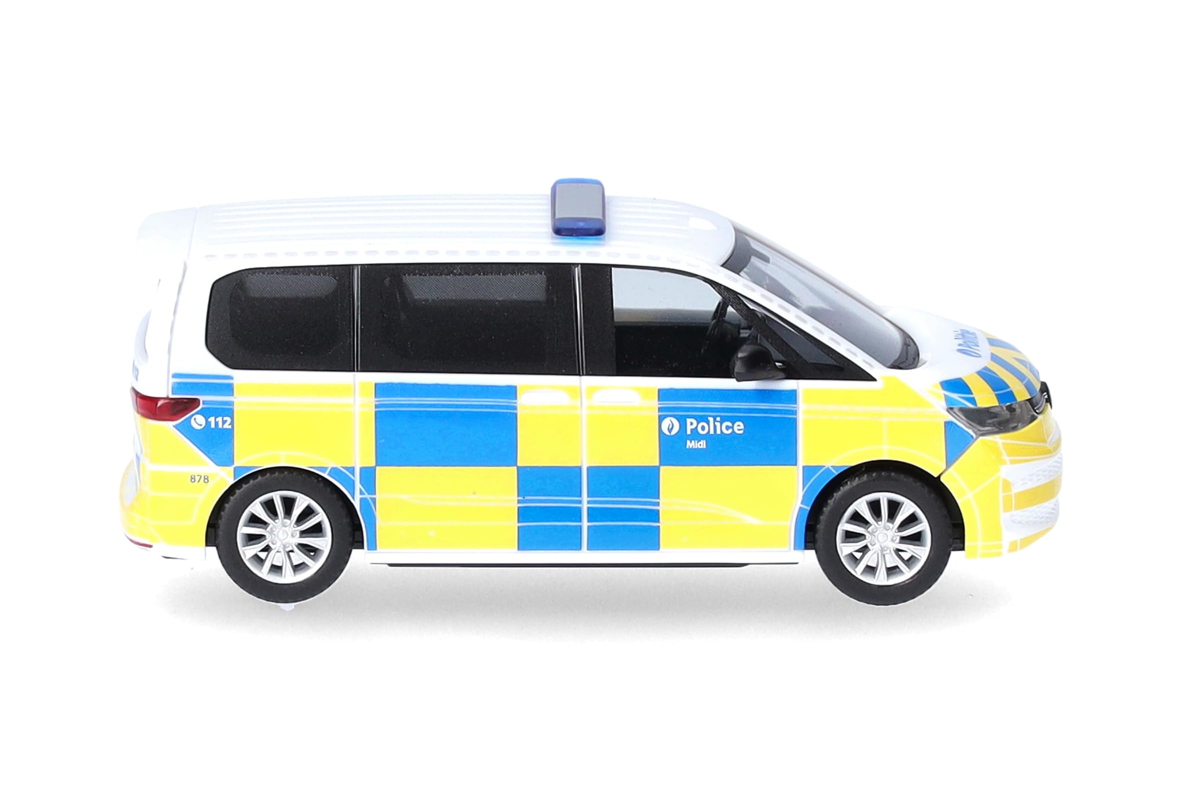 herpa-cars-trucks-vw-multivan-politie-modellauto-1-87-belgien image 3