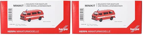 herpa-minikit-vw-t3-bus-feuerwehr-auto-1-87-2-stk image 6