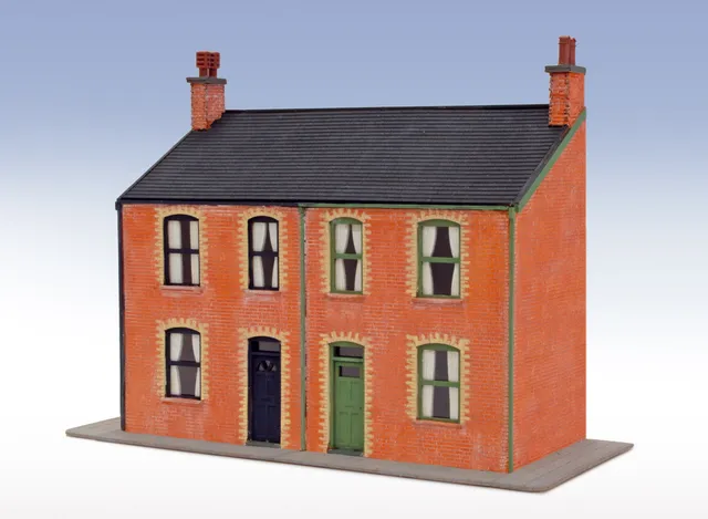peco-lk-206-victorian-house-fronts-bausatz-oo-ho-halbrelief image 1