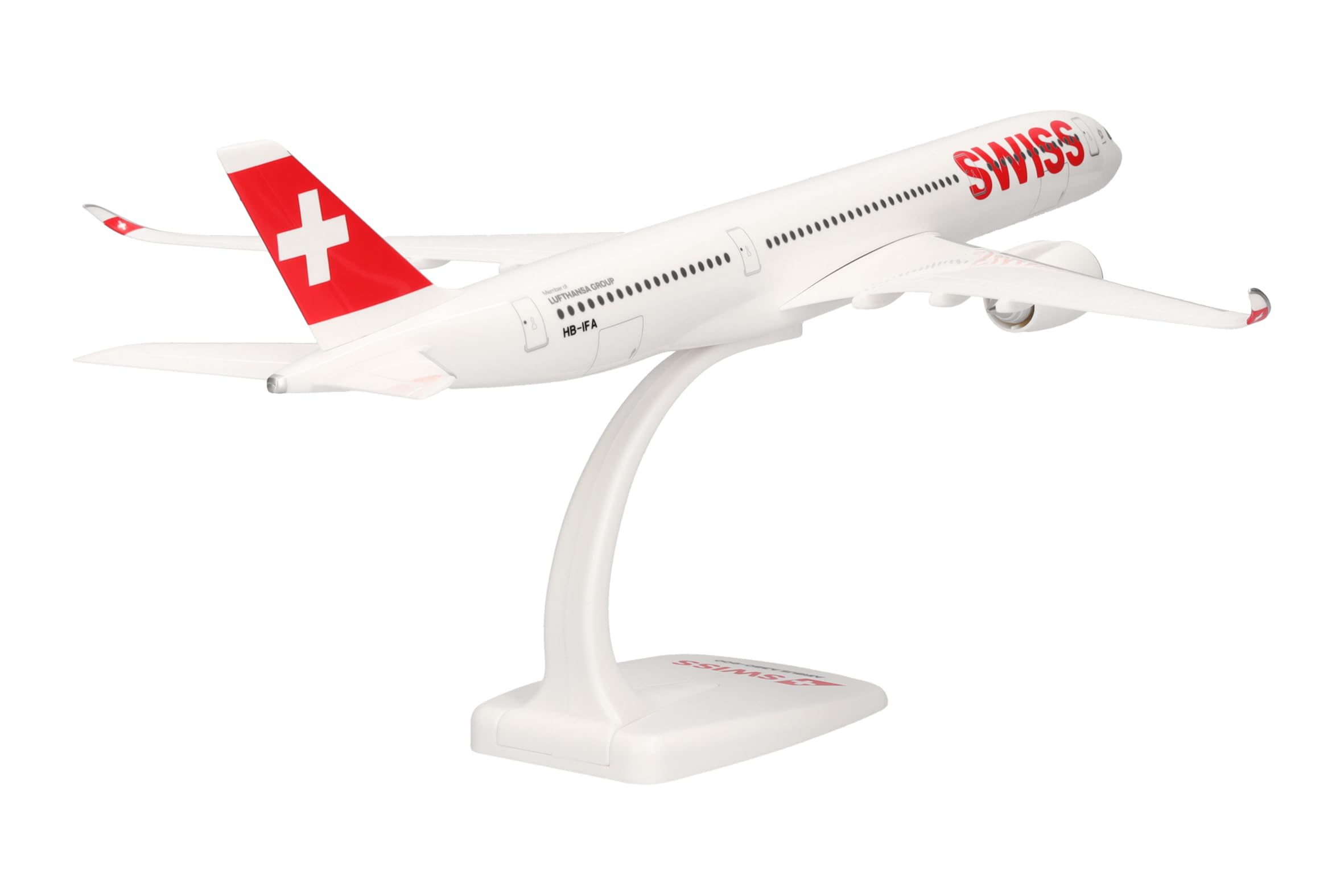herpa-snapfit-swiss-a350-900-flugzeugmodell-1-200-standfu image 3