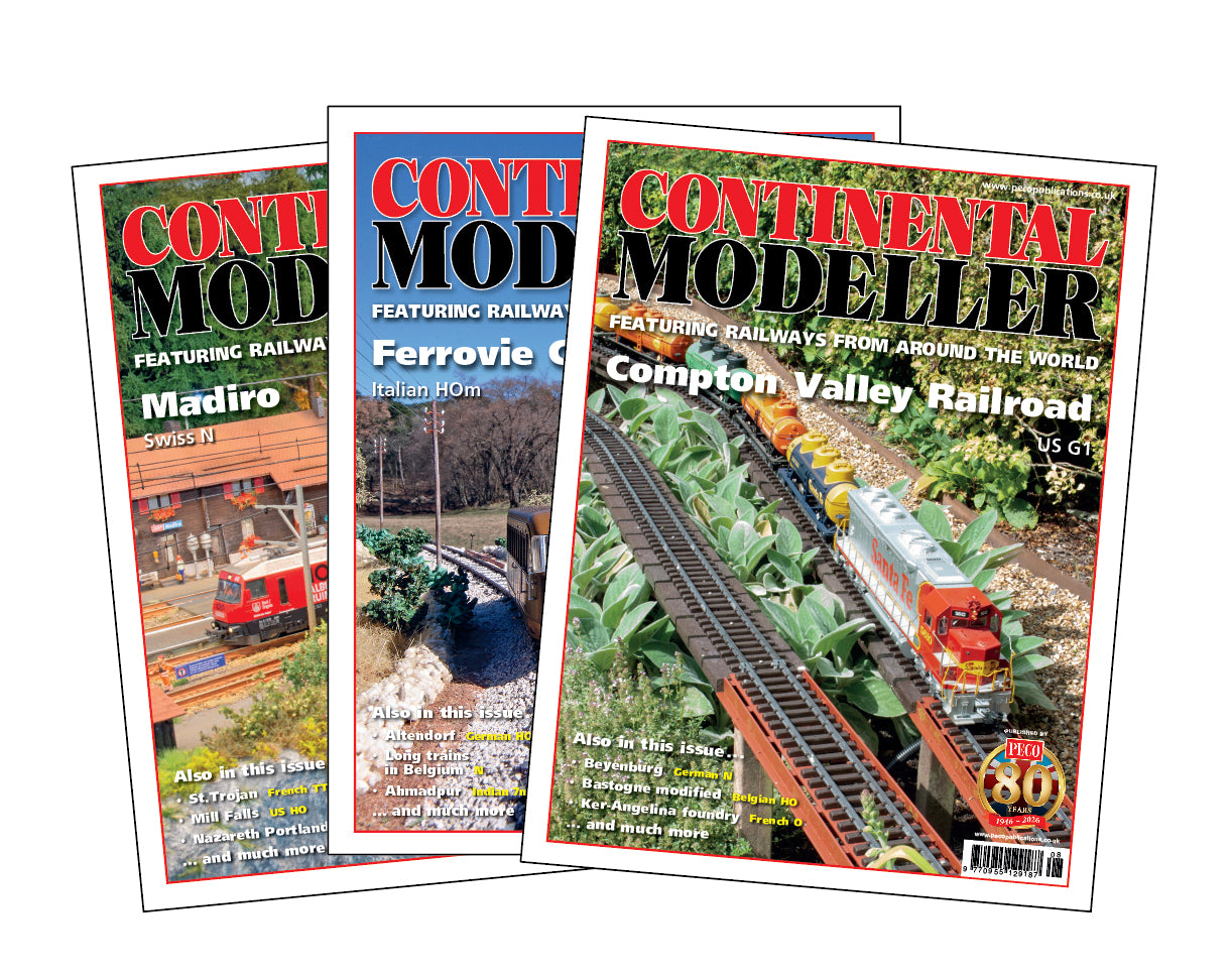 peco-continental-modeller-zeitschrift-monatsheft image 1