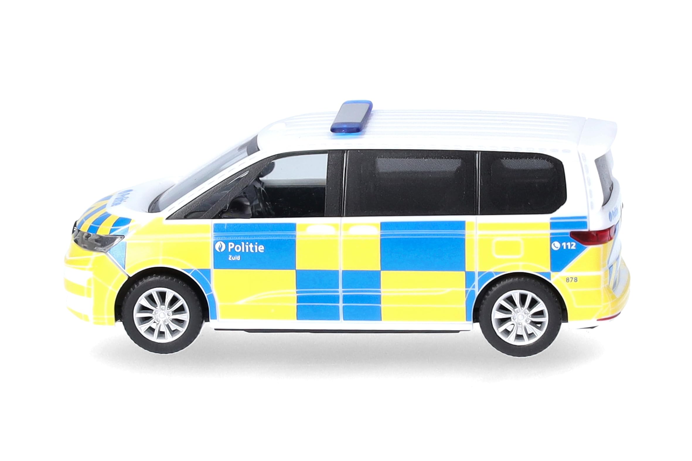 herpa-cars-trucks-vw-multivan-politie-modellauto-1-87-belgien image 4