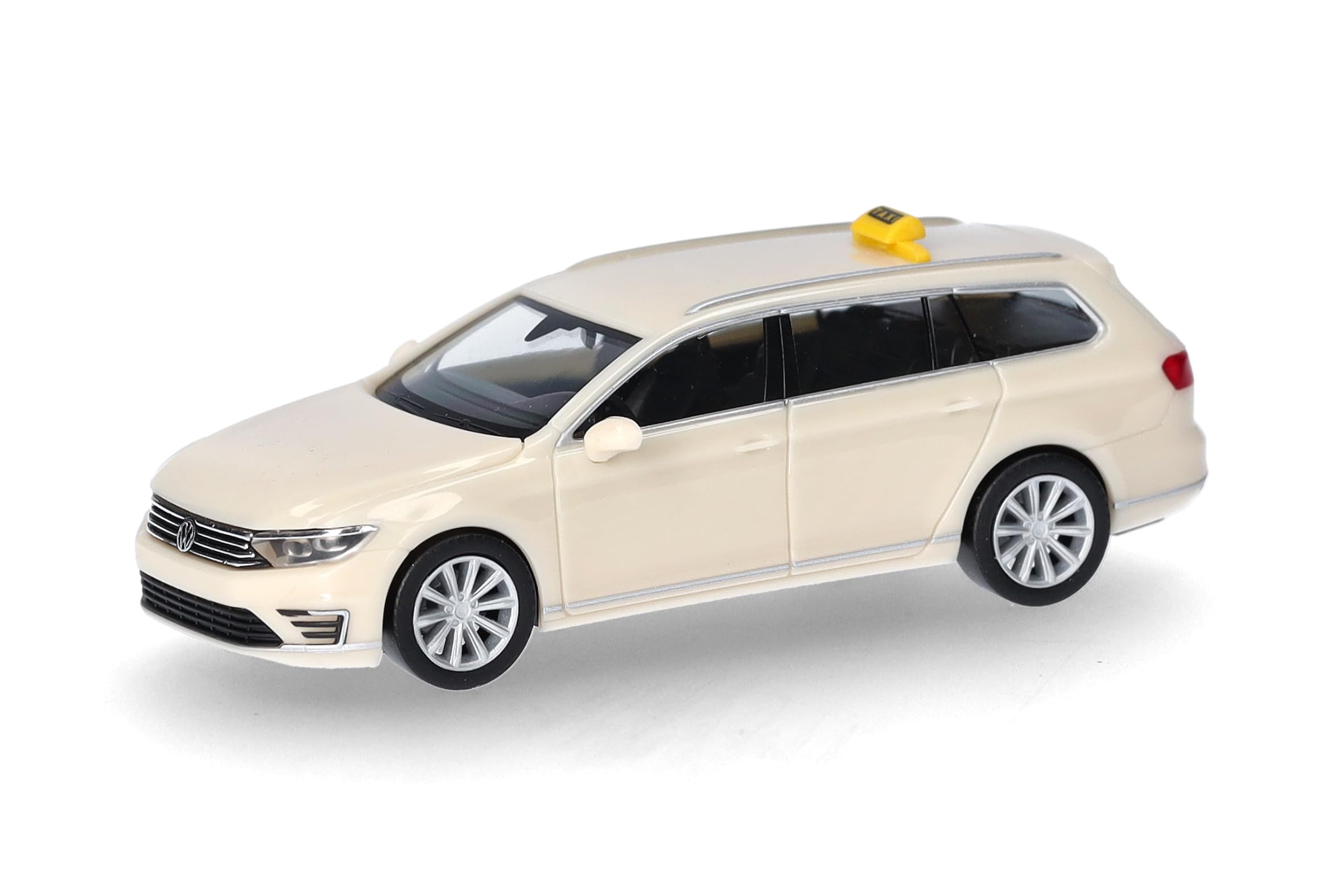 herpa-vw-passat-variant-gte-taxi-modellauto-1-87-h0 image 1