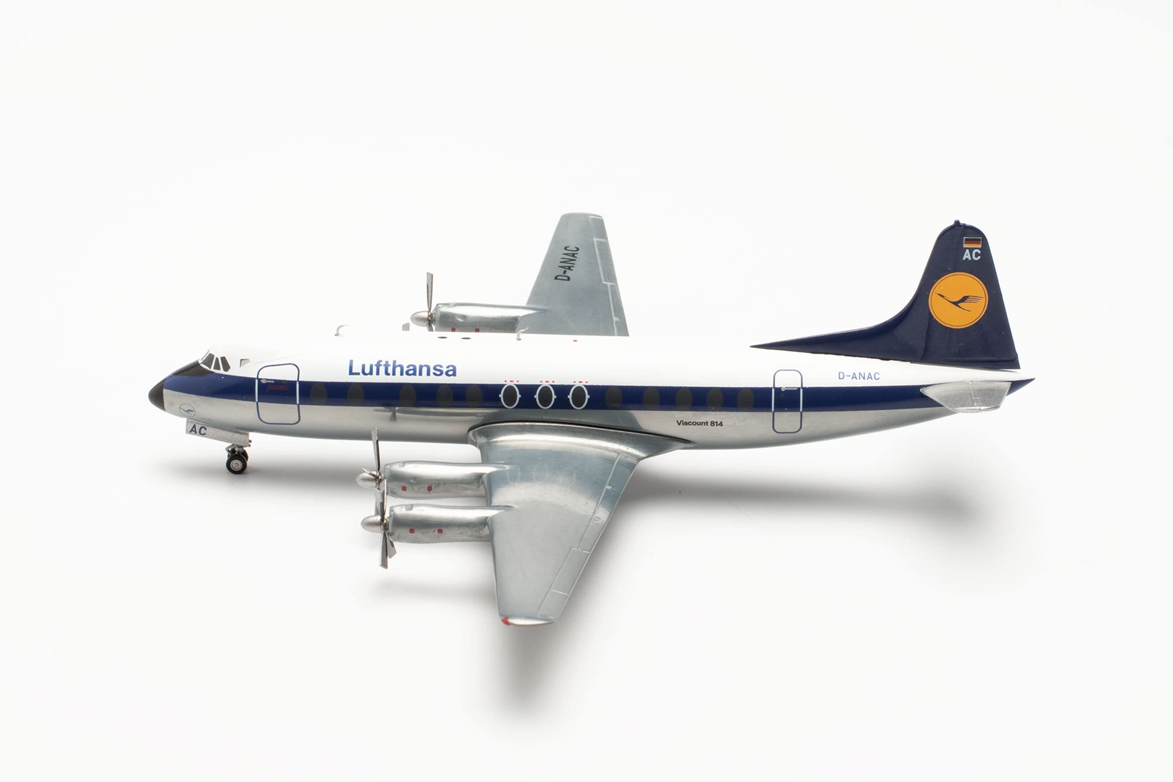 herpa-wings-vickers-viscount-800-lufthansa-flugzeugmodell-1-200 image 2