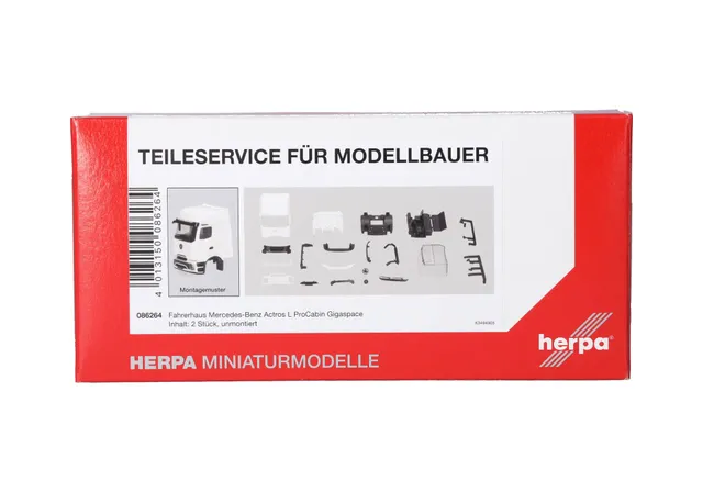 herpa-086264-actros-l-gigaspace-fahrerhaus-wei-1-87-2-st image 1