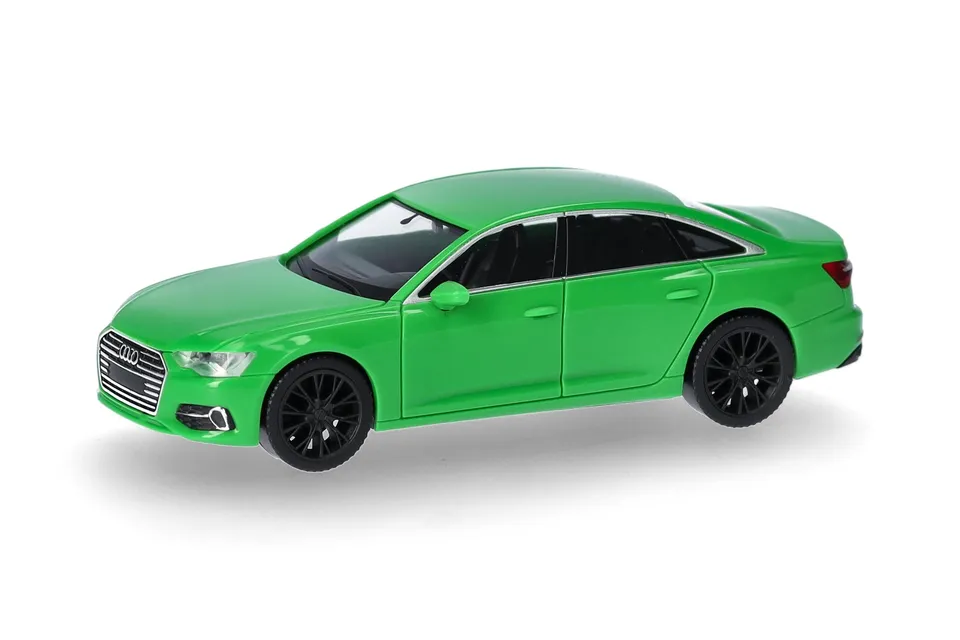 herpa-audi-a6-limousine-kyalami-gr-n-modellauto-1-87 image 1