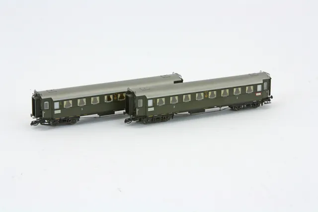 saxonia-120179-set-c4-sa-07-schnellzugwagen-drg-ep-ii-tt image 1