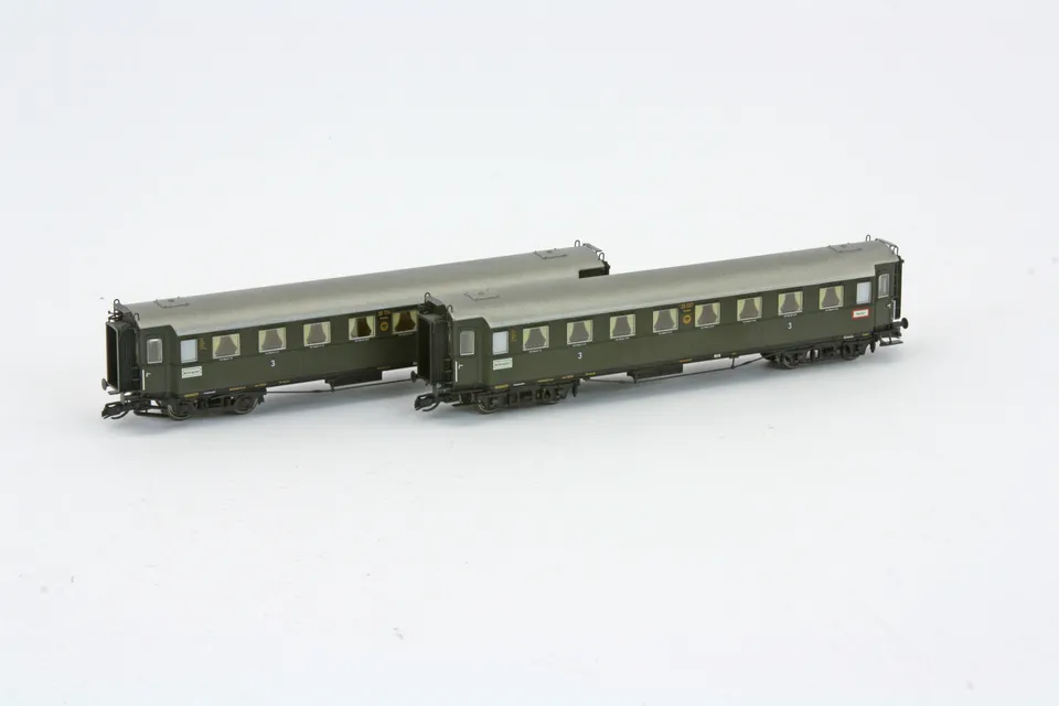 saxonia-120179-set-c4-sa-07-schnellzugwagen-drg-ep-ii-tt image 1