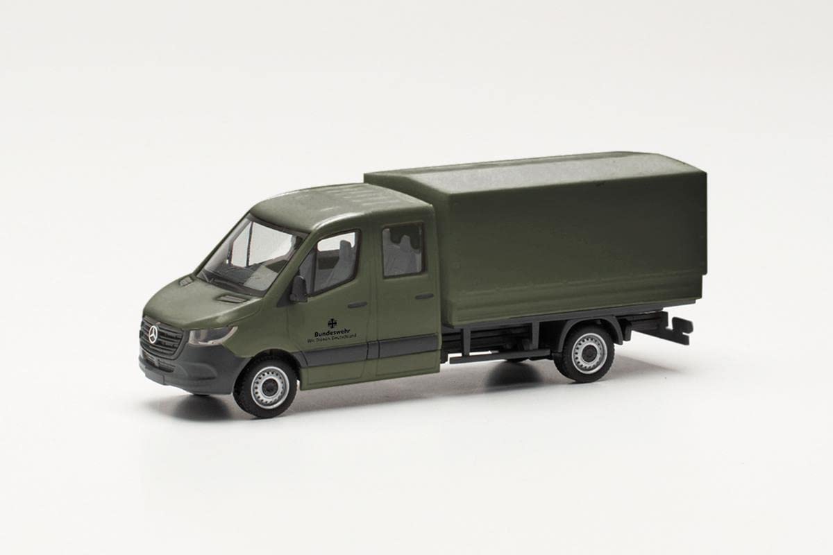 herpa-minitanks-sprinter-doppelkabine-bundeswehr-auto-1-87 image 1