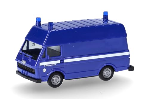 herpa-basic-vw-lt-kastenwagen-hochdach-thw-modellauto-blau-1-87 image 6