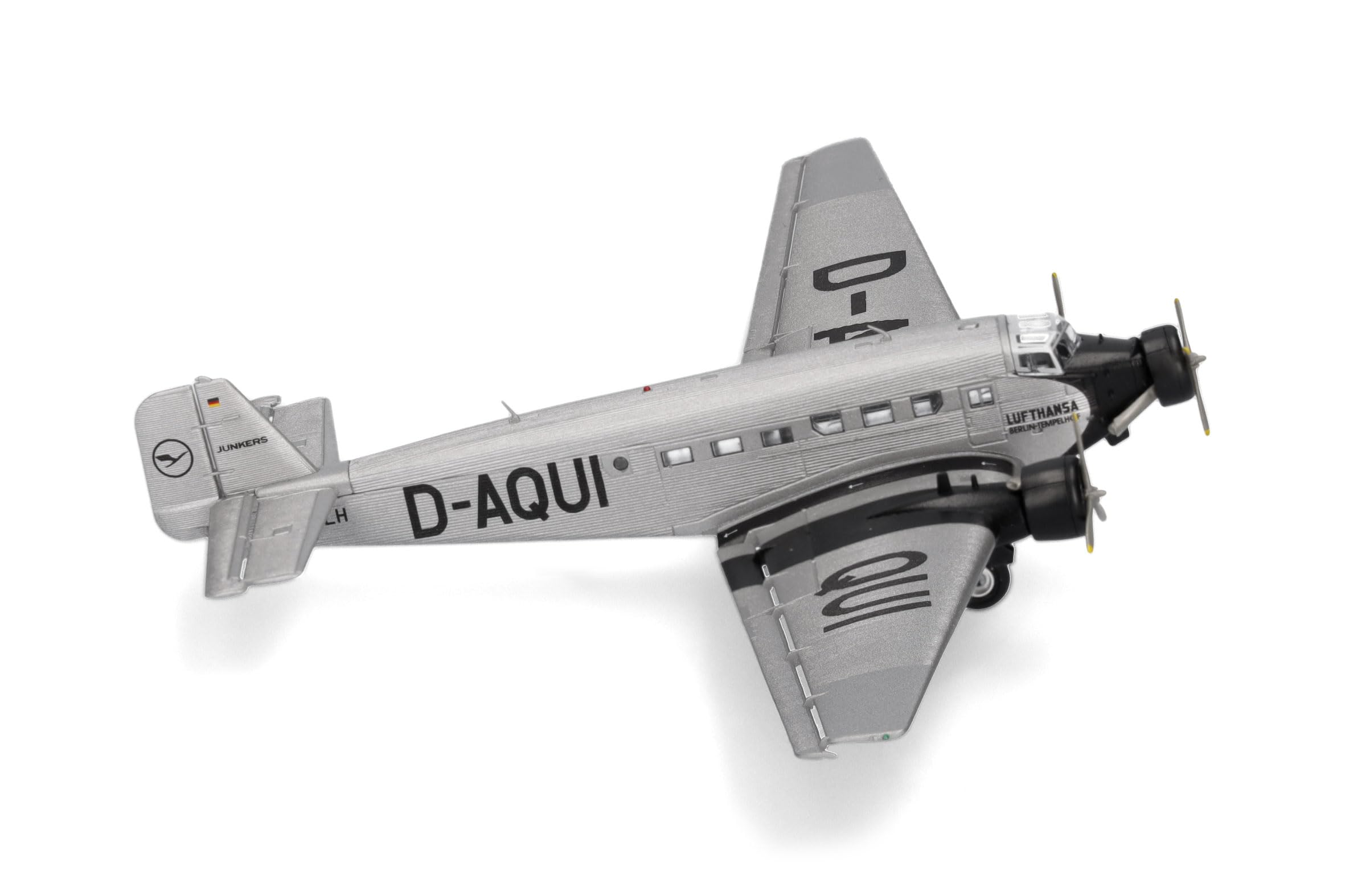herpa-wings-lufthansa-junkers-ju-52-modellflugzeug-1-160 image 1
