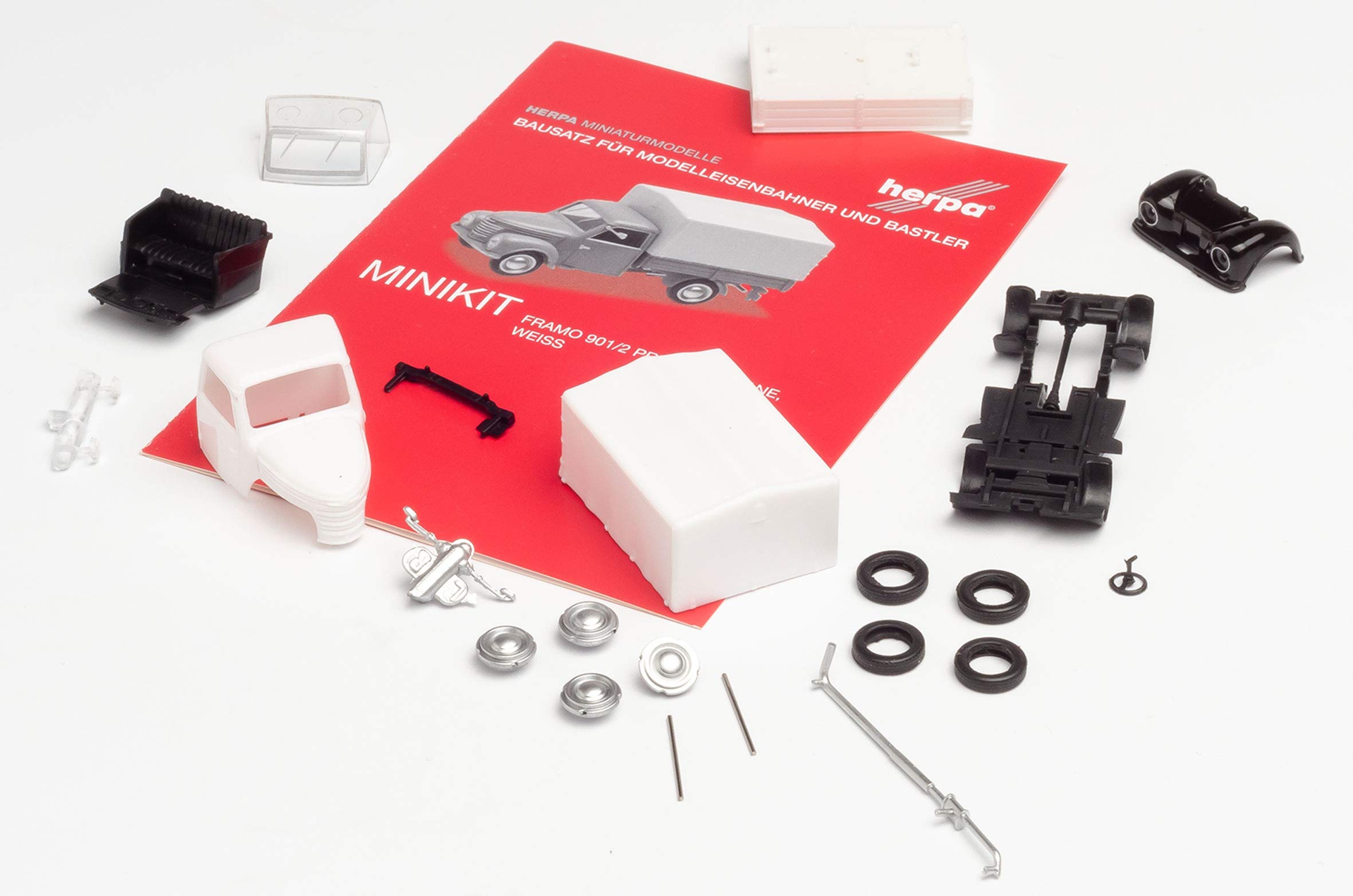 herpa-minikit-framo-901-2-oldtimer-truck-modell-1-87-wei image 2