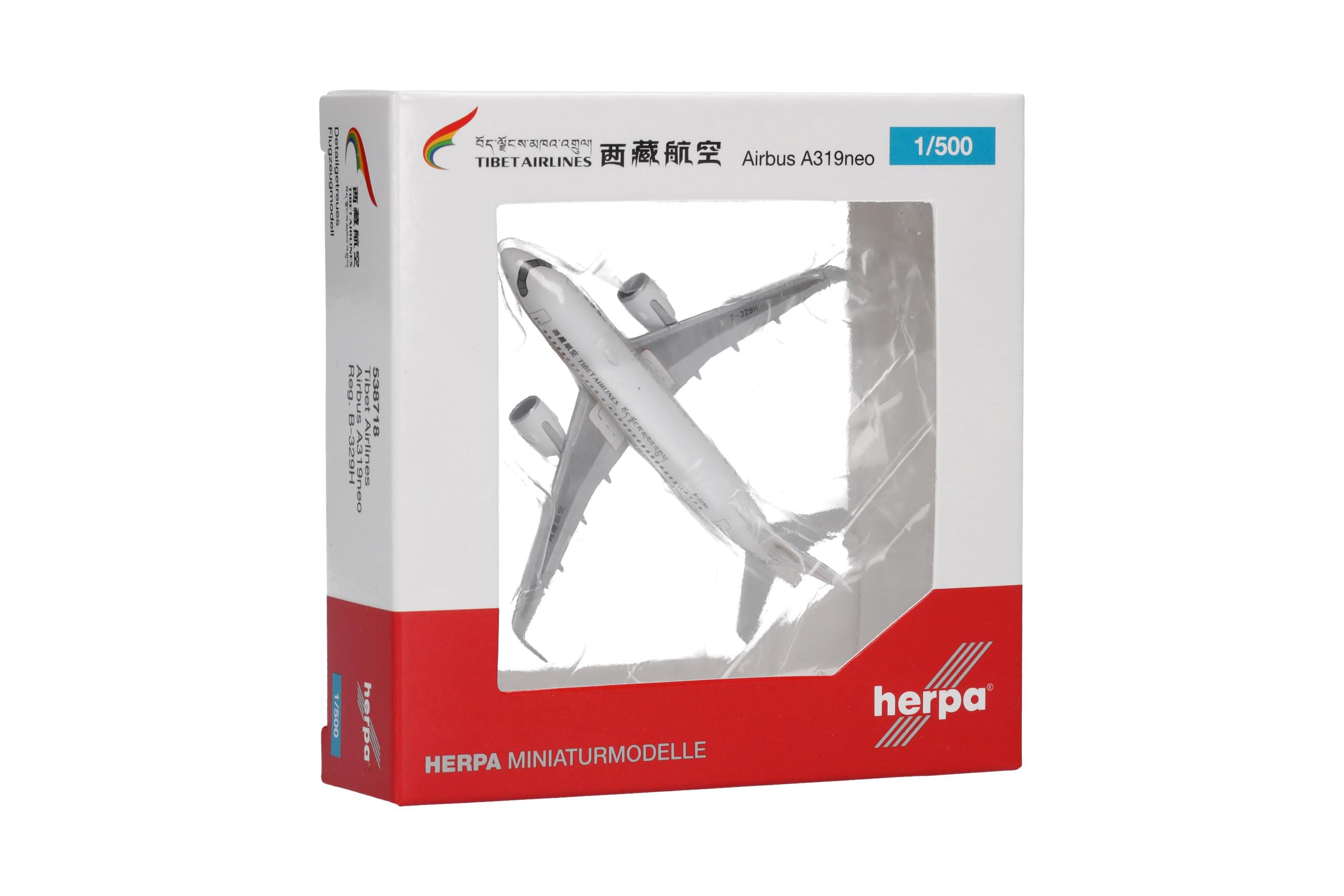 herpa-wings-tibet-airlines-airbus-a319neo-flugzeug-1-500-metall image 5