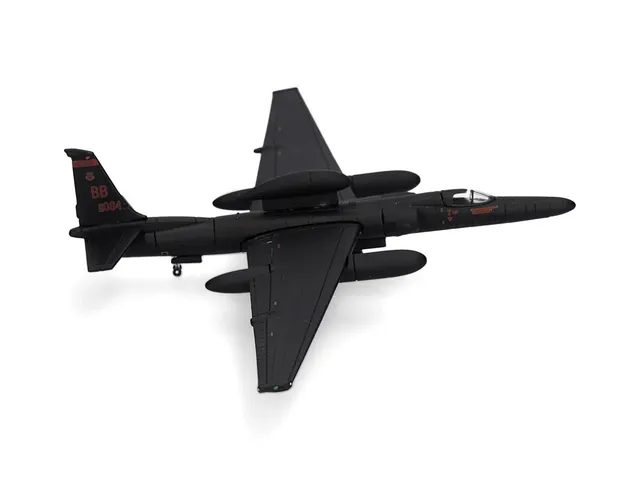 herpa-u-2s-dragon-lady-usaf-flugzeugmodell-1-200-schwarz-metall image 1