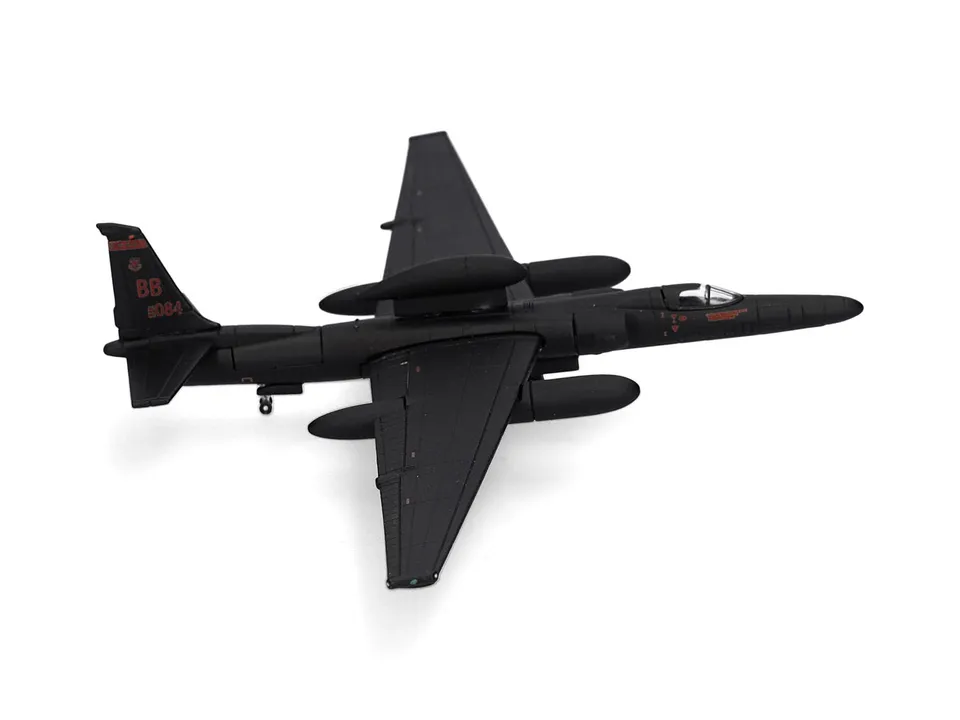 herpa-u-2s-dragon-lady-usaf-flugzeugmodell-1-200-schwarz-metall image 1
