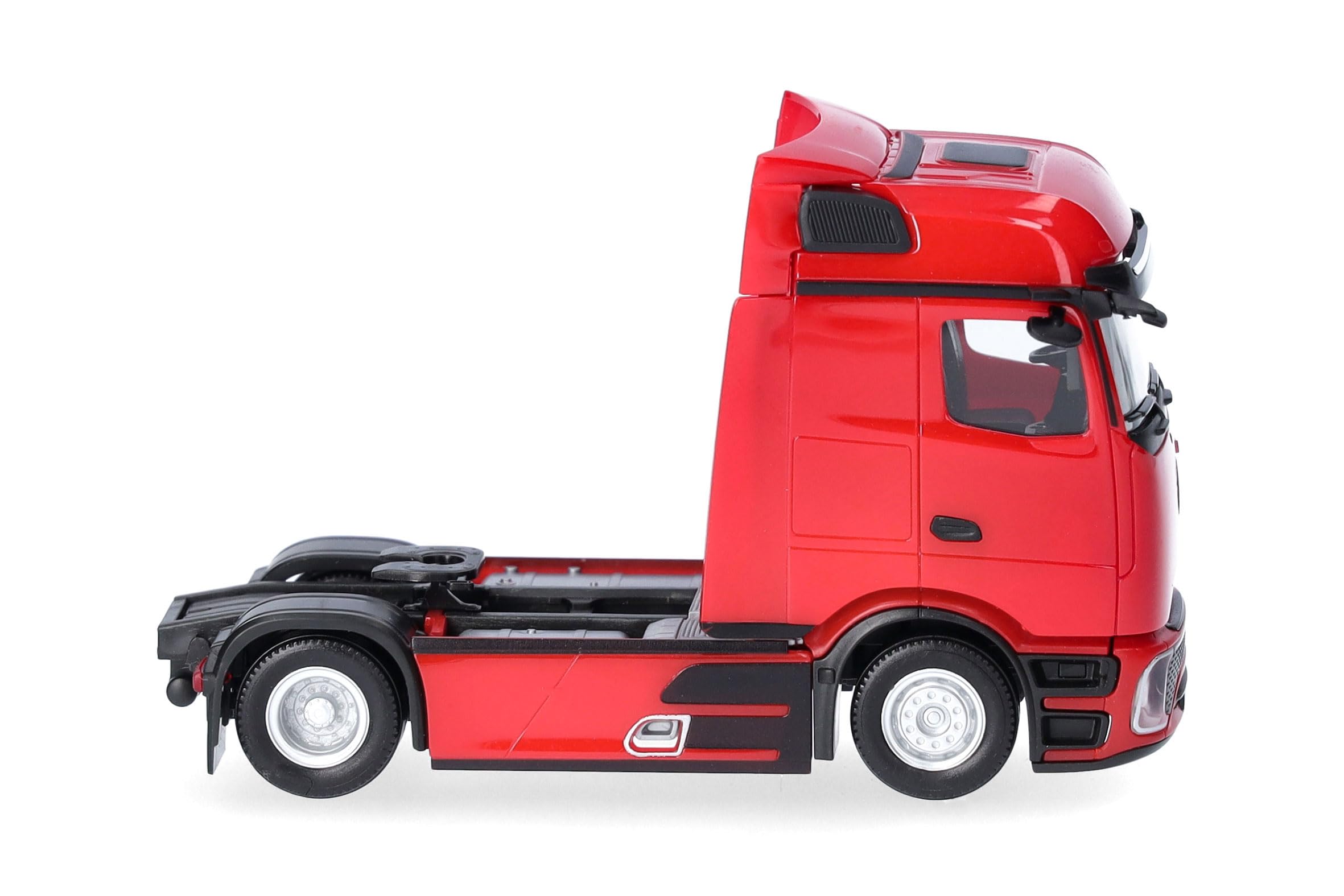 herpa-cars-trucks-actros-l-procabin-zugmaschine-lkw-modell-rot image 3