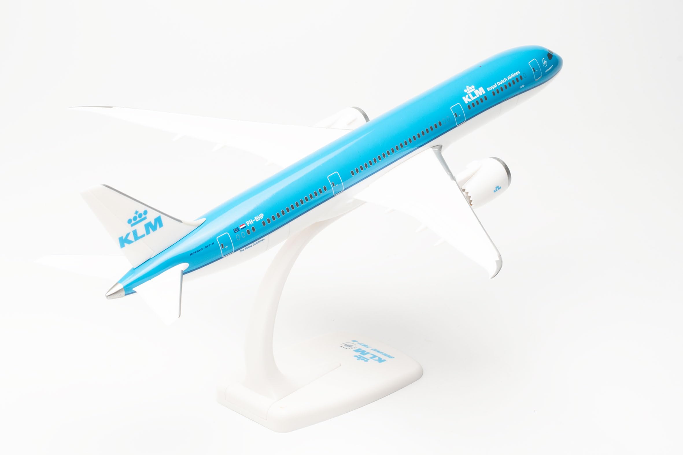 herpa-snapfit-klm-787-9-flugzeugmodell-1-200-ph-bhp-orange image 3