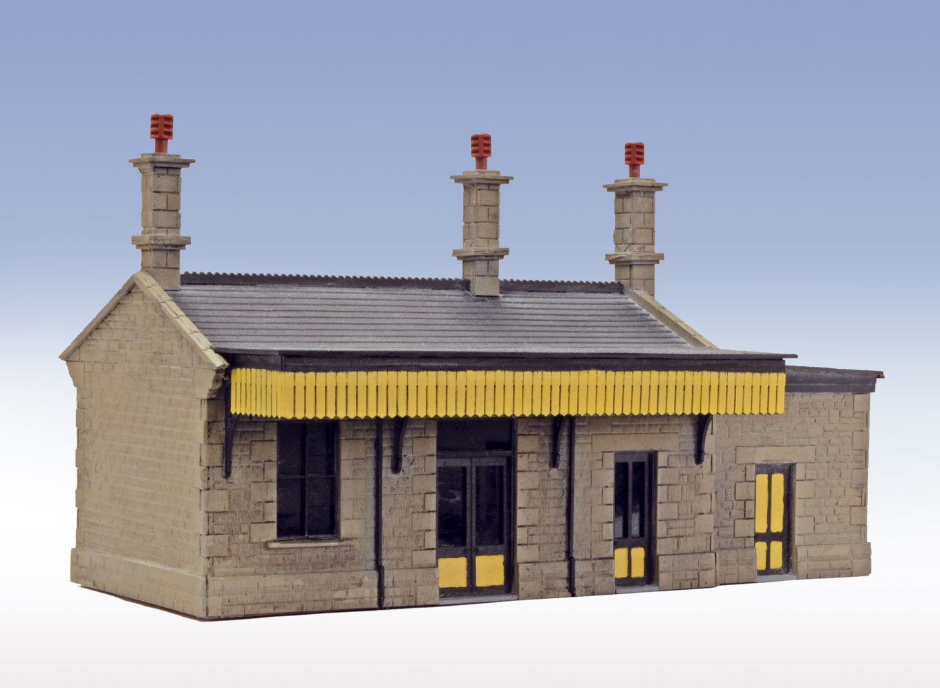 peco-lk217-lineside-gwr-bahnhof-west-bay-lasercut image 1