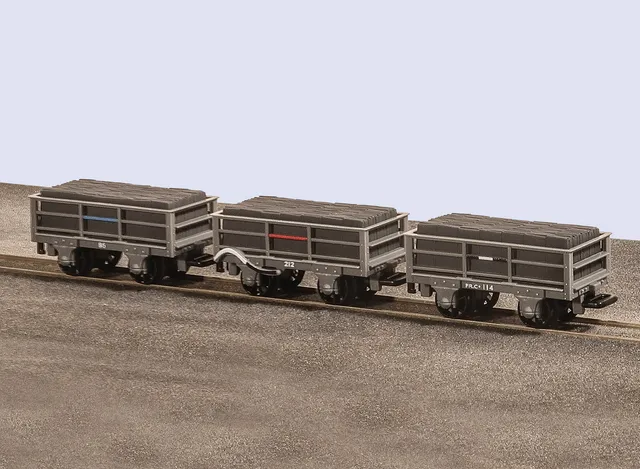peco-gr321-oo-9-schieferwagen-3er-set-grau-mit-ladung image 1