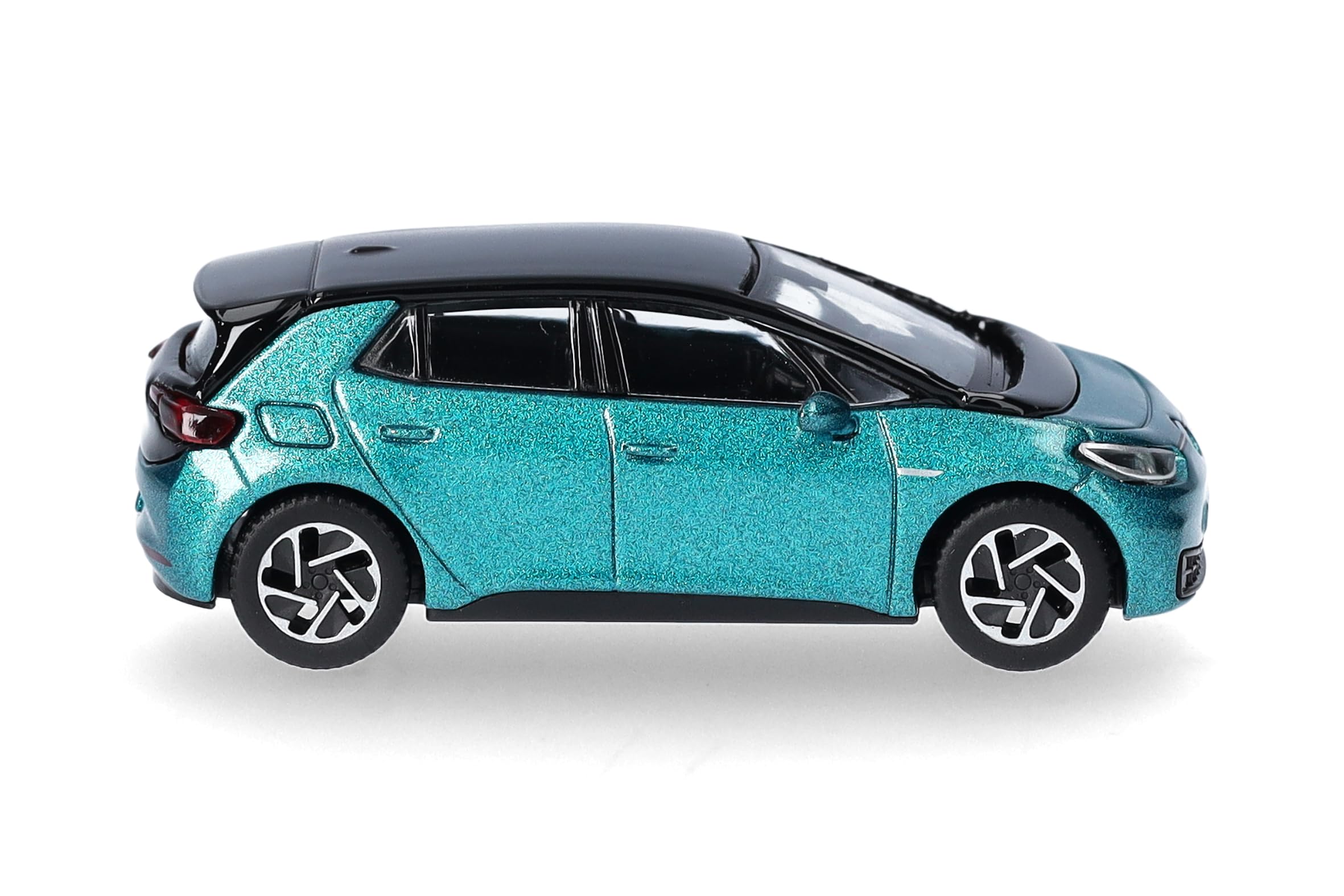 herpa-vw-id-3-makena-t-rkis-modellauto-1-87-dach-schwarz image 3