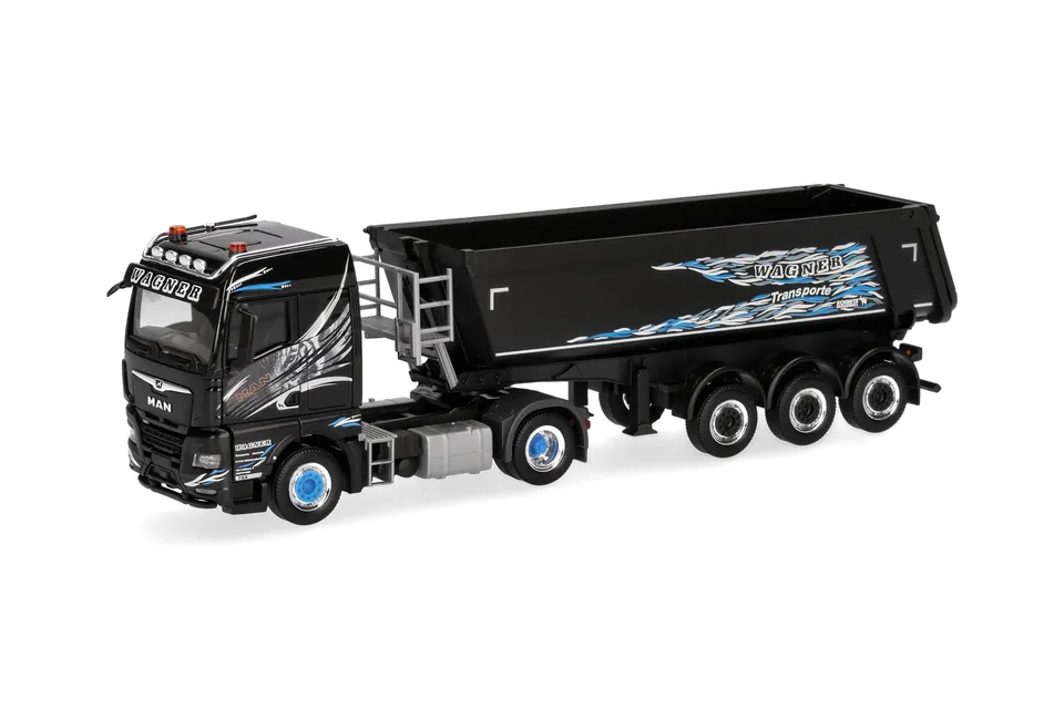 herpa-man-tgx-gm-kipp-sattelzug-wagner-lkw-modell-1-87 image 1