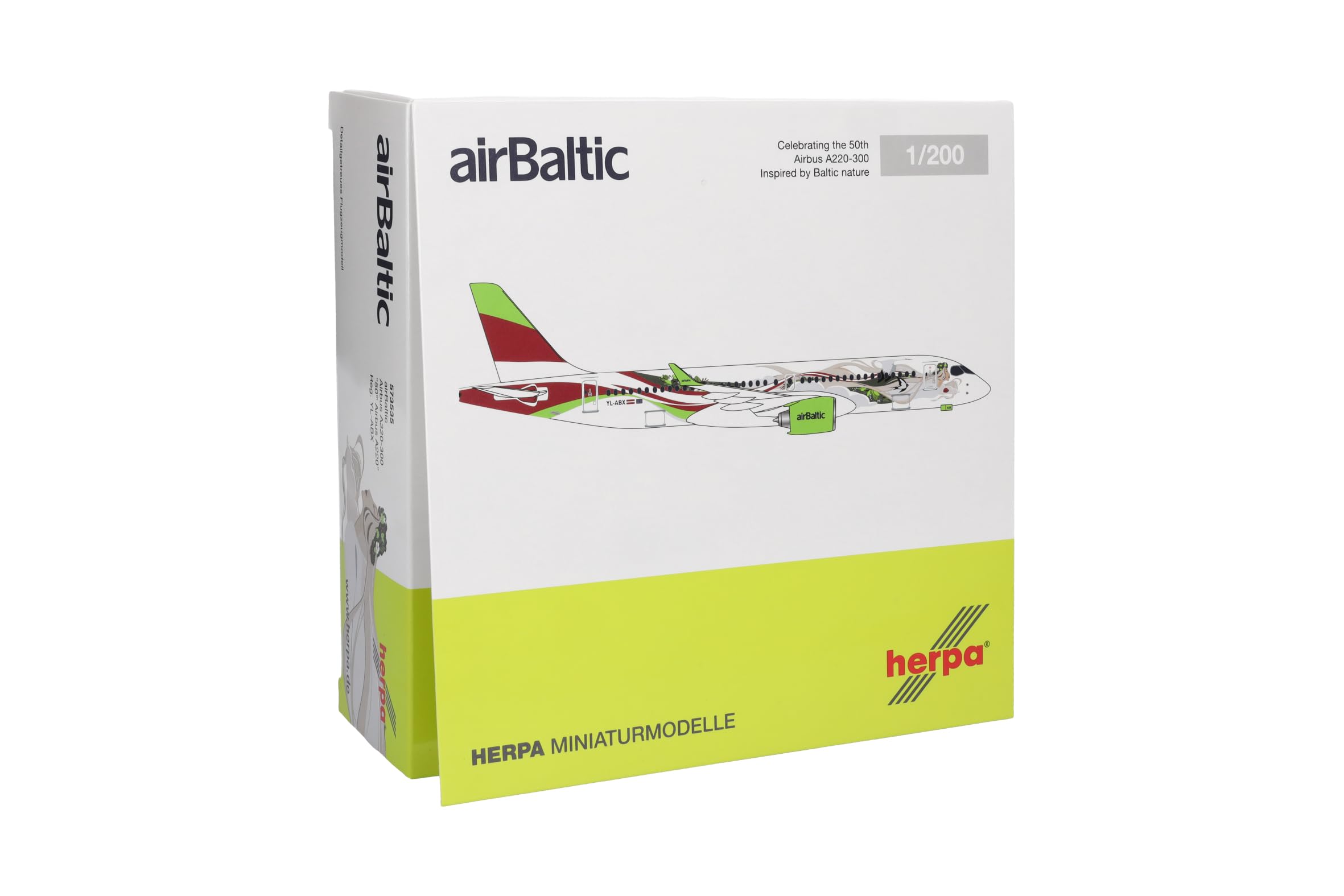 herpa-wings-airbaltic-a220-300-yl-abx-flugzeugmodell-1-200-metall image 5