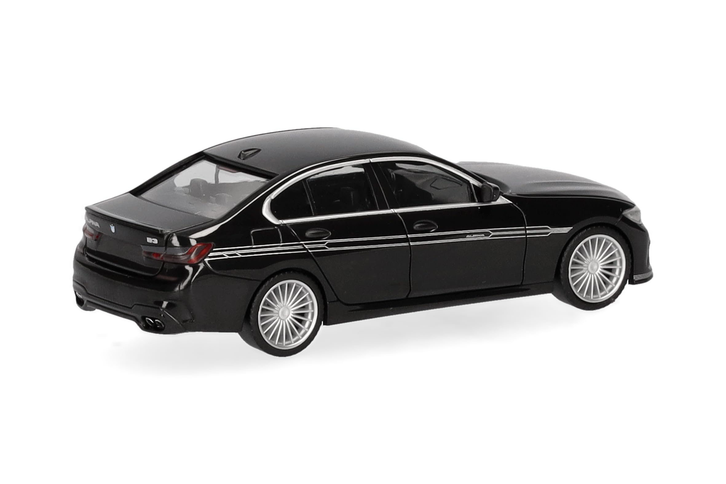 herpa-bmw-alpina-b3-limousine-modellauto-1-87-schwarz image 2