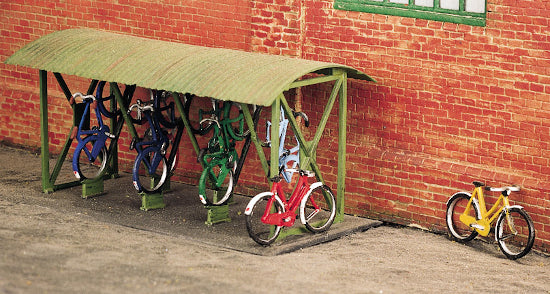 peco-wills-ss23-fahrradschuppen-bausatz-h0-mit-r-dern image 1
