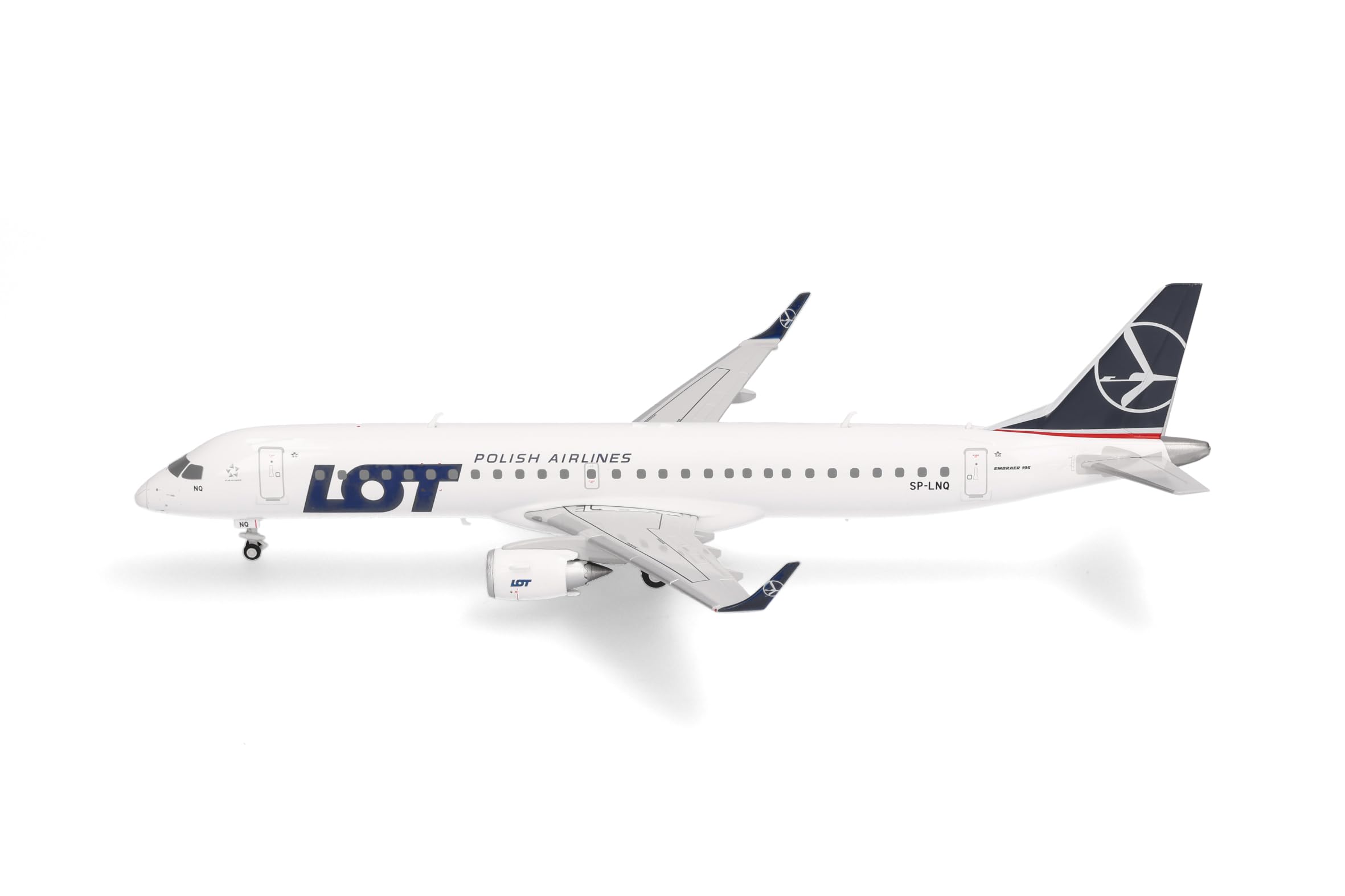 herpa-wings-embraer-e195-lot-polish-airlines-1-200-flugzeug image 2