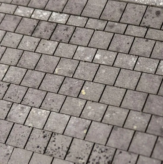 scale-model-scenery-lx415-dachschindeln-verwittert-h0-oo image 1