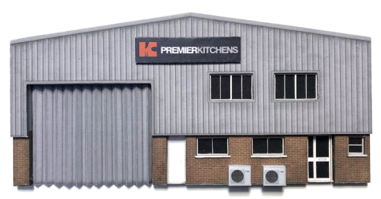 peco-scale-model-scenery-kx060-industriegeb-ude-bausatz-front-oo-ho image 1