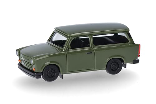 herpa-trabant-1-1-universal-modellauto-olivgr-n-1-87 image 6
