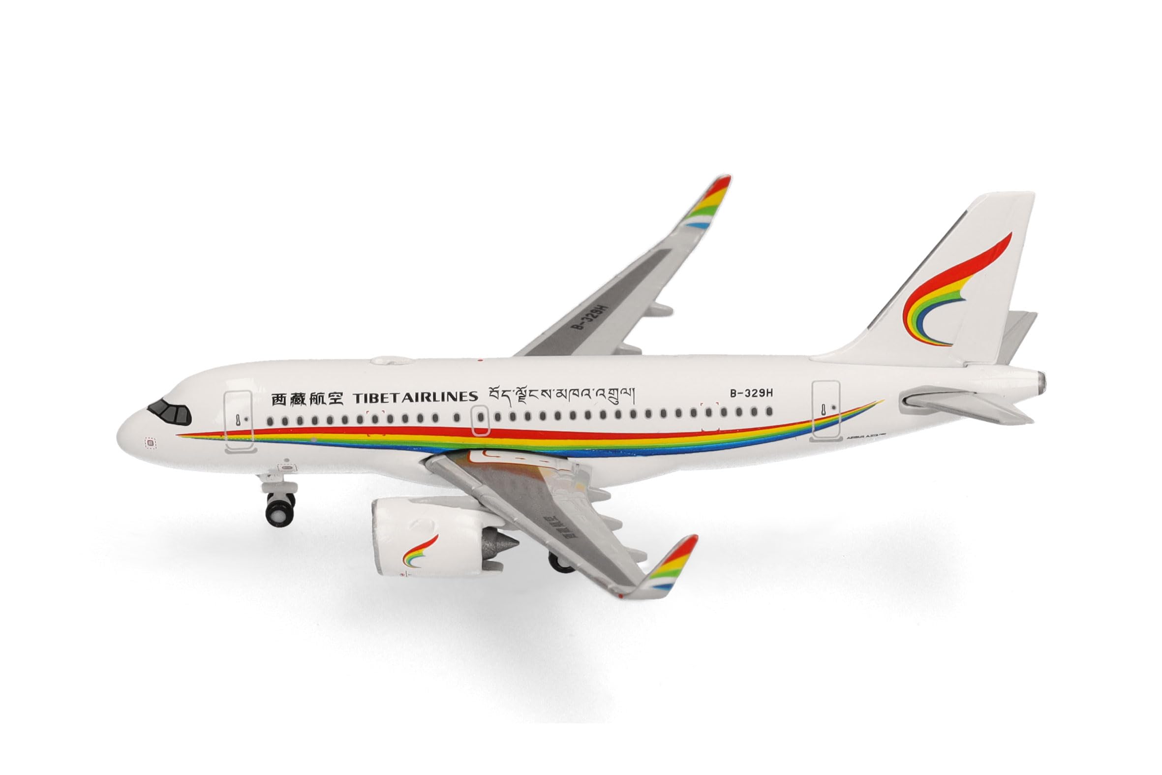 herpa-wings-tibet-airlines-airbus-a319neo-flugzeug-1-500-metall image 2