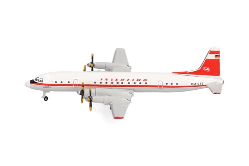 herpa-wings-interflug-ilyushin-il-18-modellflugzeug-1-500-metall image 8