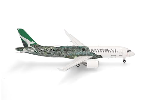 herpa-wings-qantaslink-a220-300-modellflugzeug-1-200-metall image 7